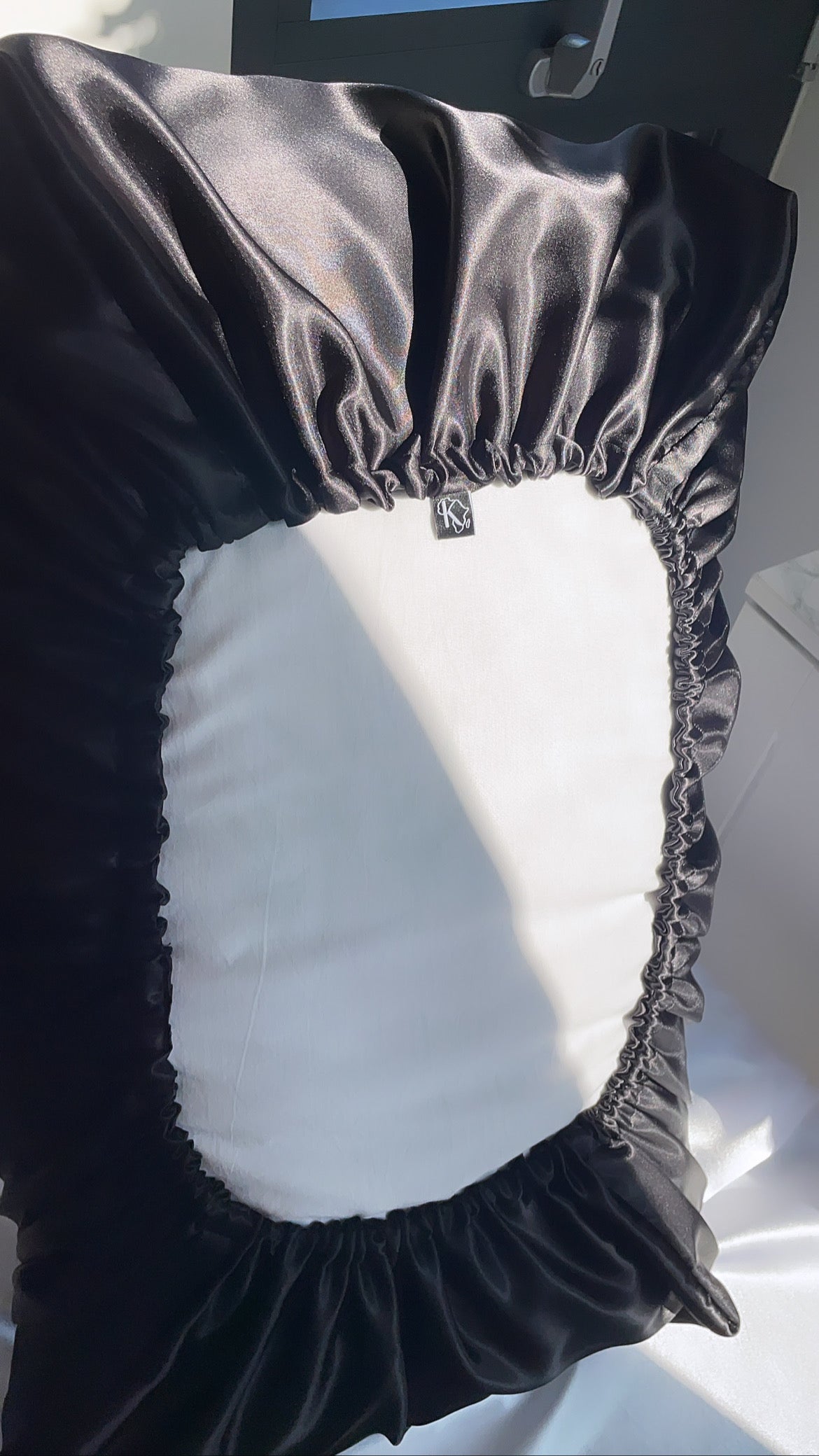 Krafts by Kerry Silky Satin Pillowcase - Black