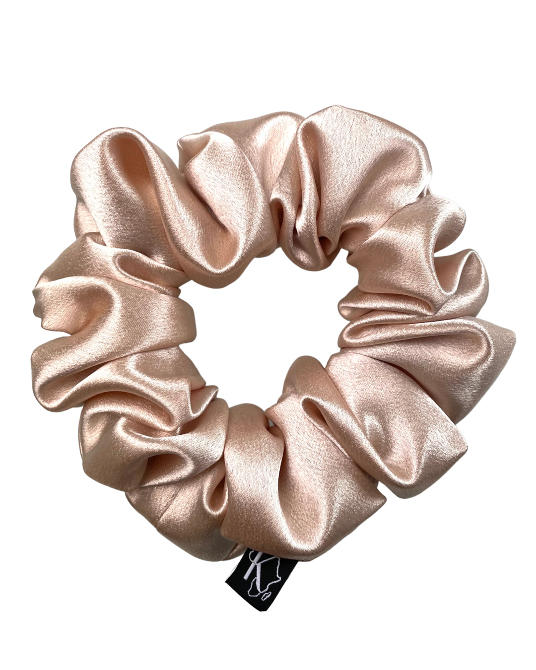 Krafts by Kerry Oversized Gold Satin Scrunchie