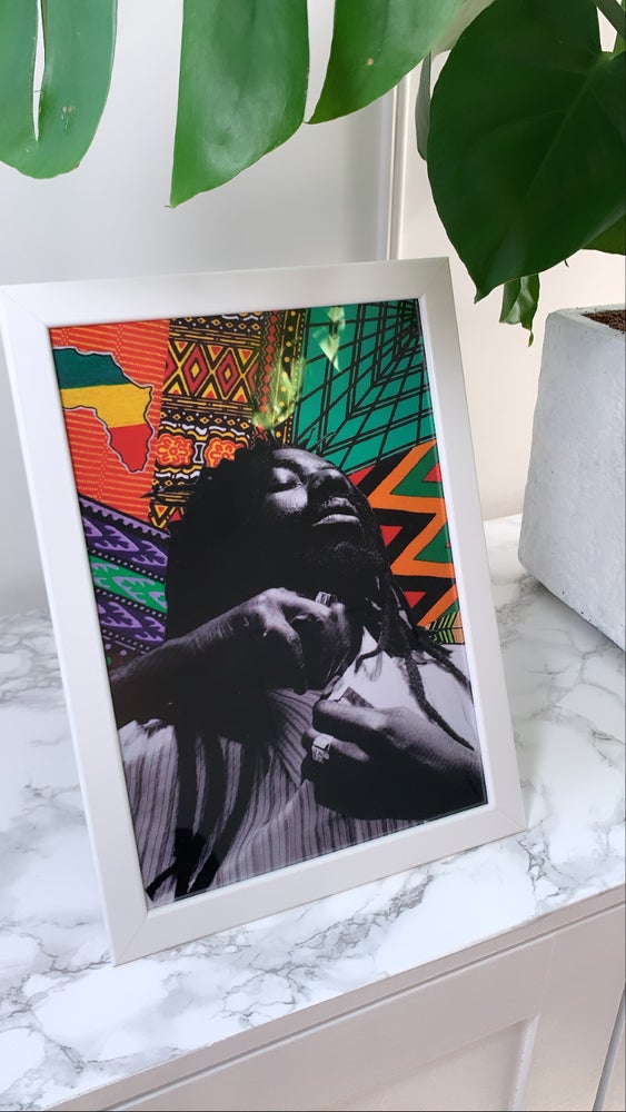 Krafts by Kerry Afrocentric Buju Banton Art Print