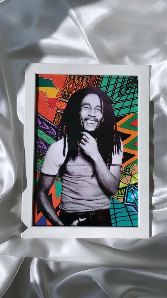 Krafts by Kerry Afrocentric Bob Marley Art Print