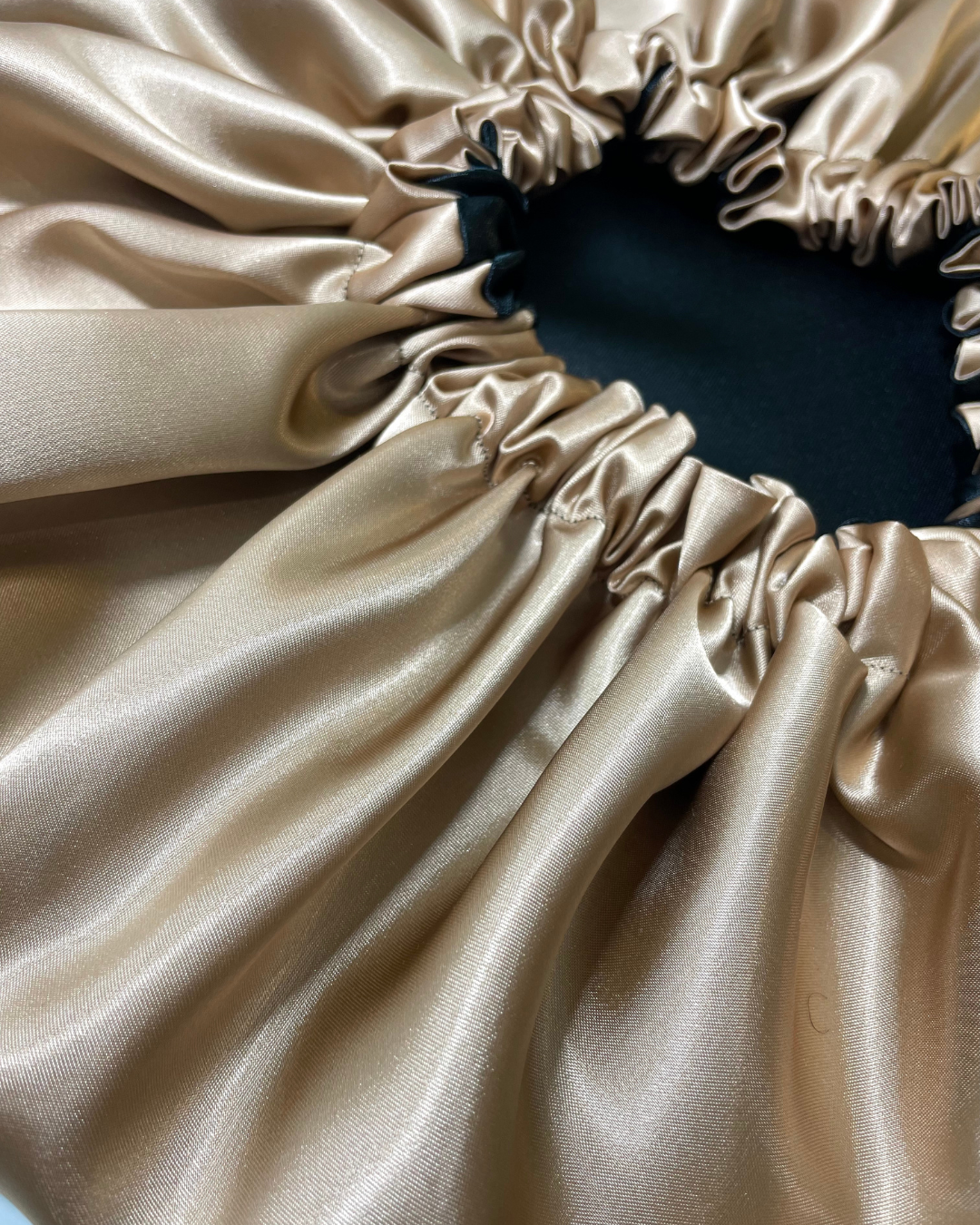 Krafts by Kerry Luxury Satin Bonnet - Gold