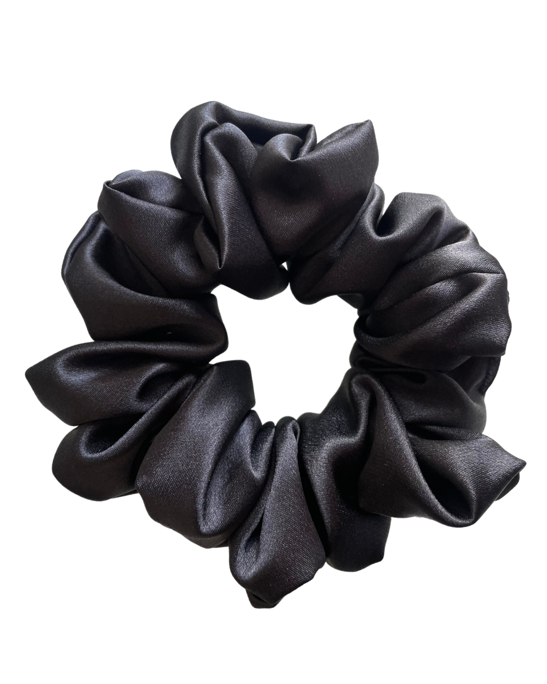 Krafts by Kerry Black Oversized Satin Scrunchie