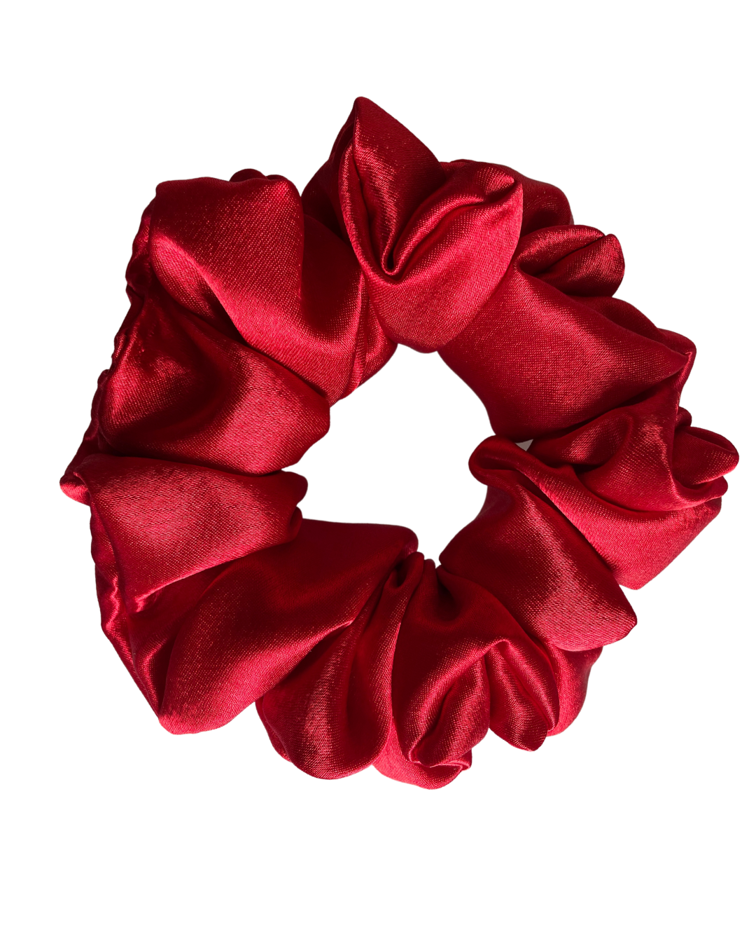 Krafts by Kerry Red Oversized Satin Scrunchie