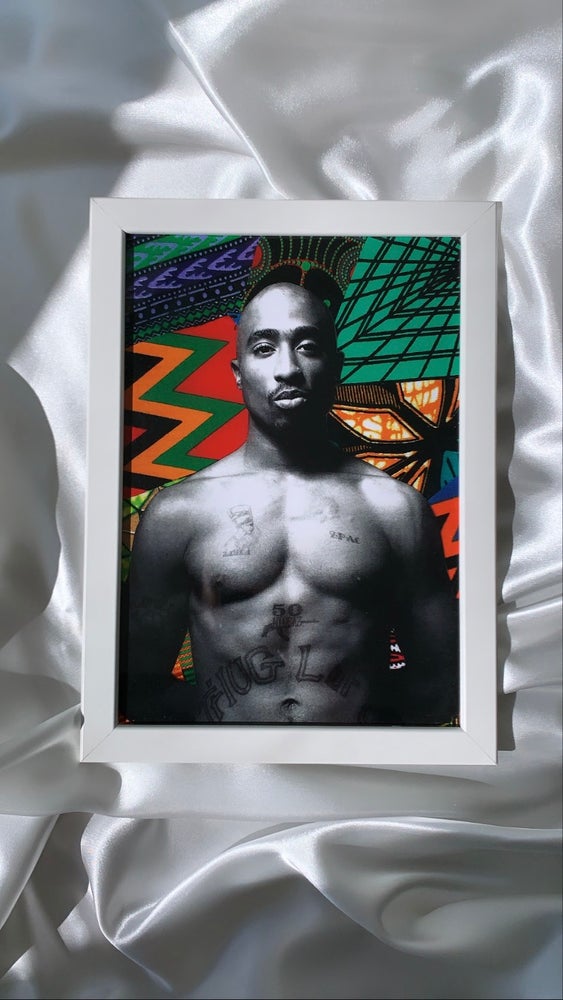 Krafts by Kerry Afrocentric Tupac Shakur Art Print