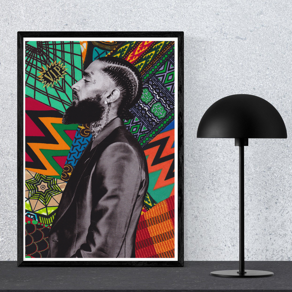 Krafts by Kerry Afrocentric Nipsey Hussle Art Print