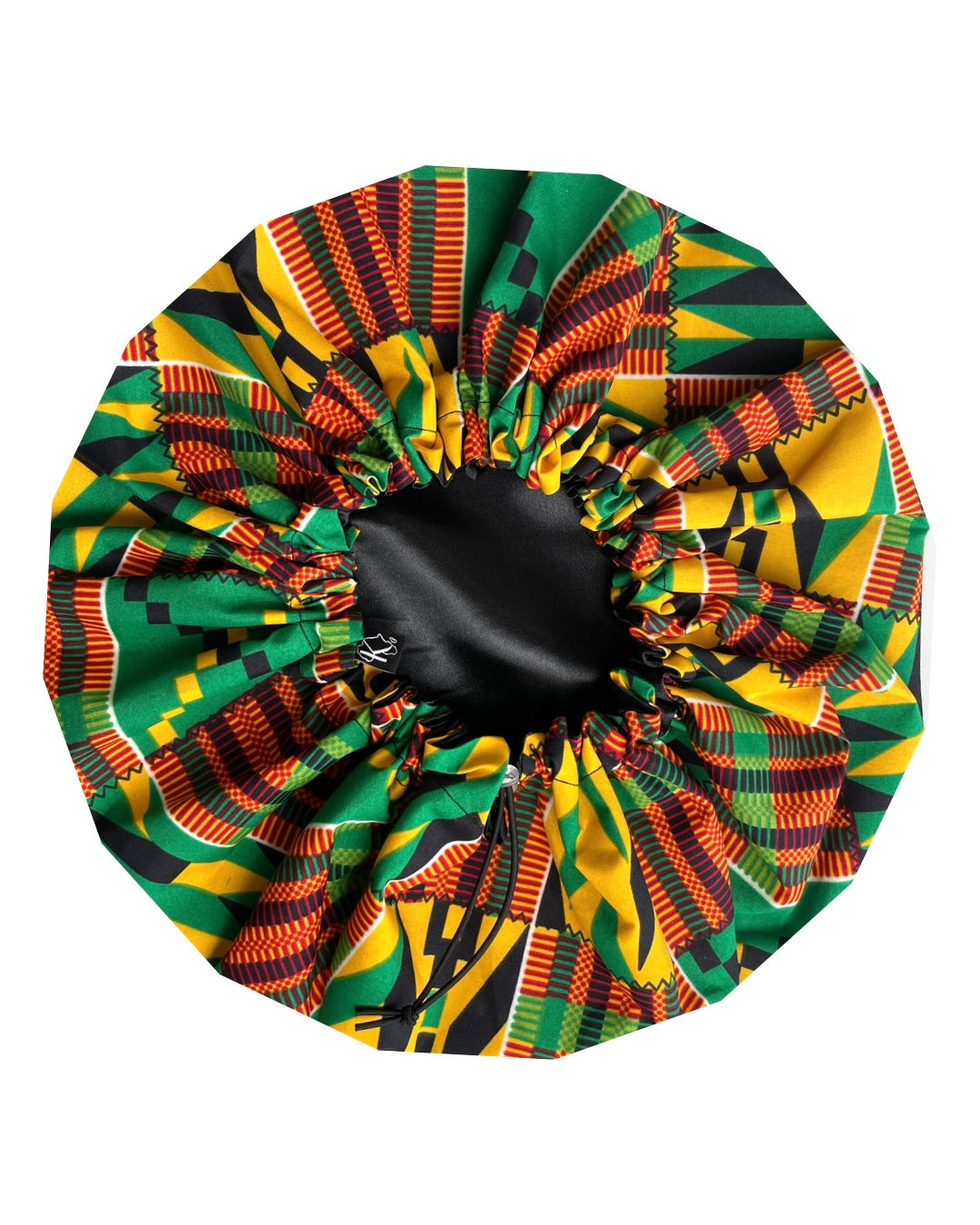 Krafts by Kerry 'Traditional Kente' Satin Lined Bonnet