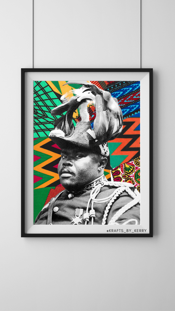 Krafts by Kerry Afrocentric Marcus Garvey Art Print