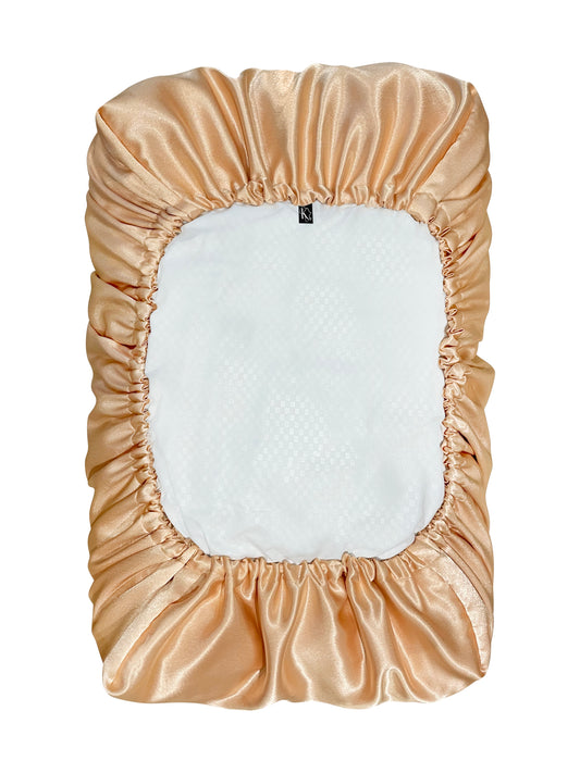 Krafts by Kerry Silky Satin Pillowcase - Gold