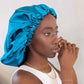 Krafts by Kerry Luxury Satin Bonnet - Teal