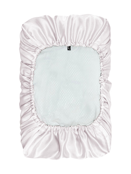 Krafts by Kerry Silky Satin Pillowcase - White