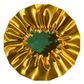 Krafts by Kerry Mix & Match Luxury Satin Bonnet - Green/Yellow