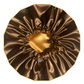 Krafts by Kerry Mix & Match Luxury Satin Bonnet - Gold/Brown
