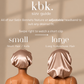 Krafts by Kerry Luxury Satin Bonnet - Taupe