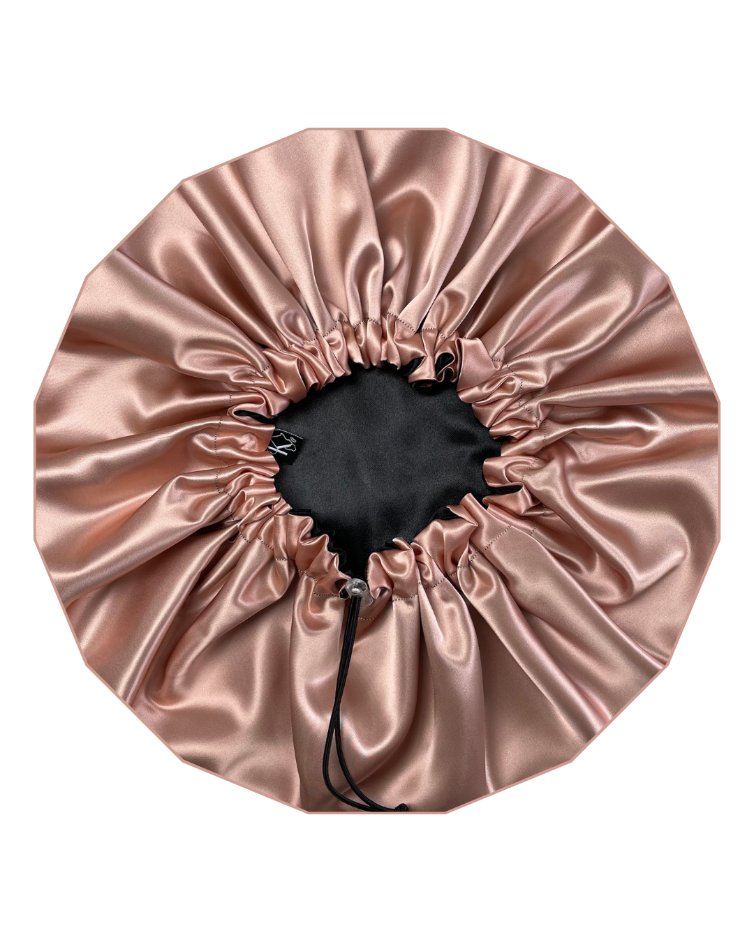 Krafts by Kerry Luxury Satin Bonnet - Peach
