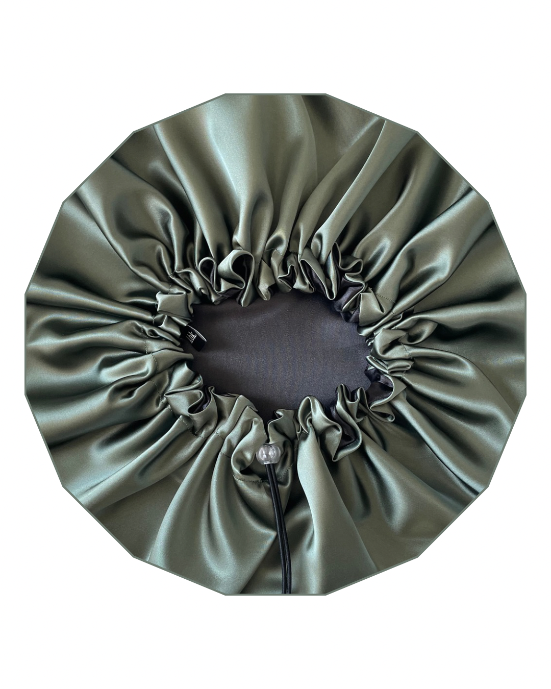 Krafts by Kerry Luxury Satin Bonnet - Olive
