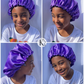 Krafts by Kerry Luxury Satin Bonnet - Purple