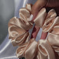 Krafts by Kerry Oversized Purple Satin Scrunchie