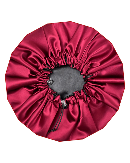 Krafts by Kerry Luxury Satin Bonnet - Wine