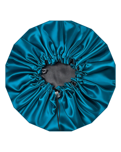 Krafts by Kerry Luxury Satin Bonnet - Teal